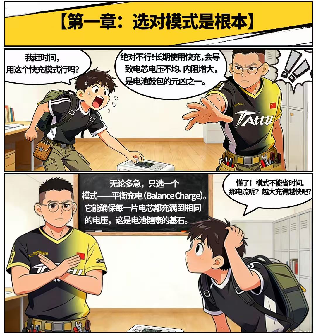 穿越機(jī)電池充電養(yǎng)護(hù)指南-選對模式 穿越機(jī)電池充電養(yǎng)護(hù)指南-選對模式